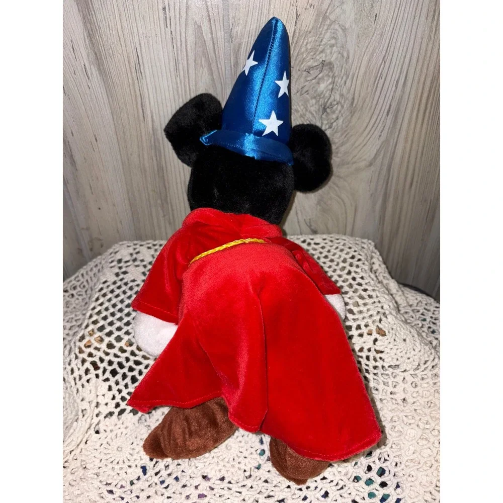 Disney Sorcerer Mickey Mouse Plush Fantasia Wizard Walt Disney World